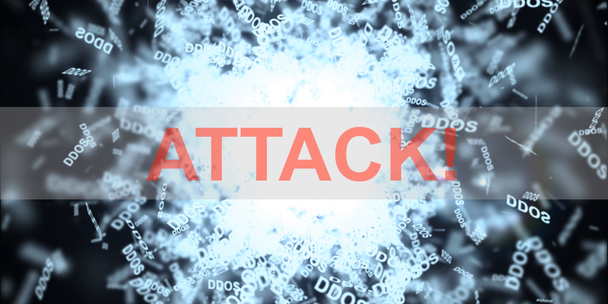 Ddos 攻撃は、感染のトロイの木馬、ウイルス攻撃 - 映像、動画