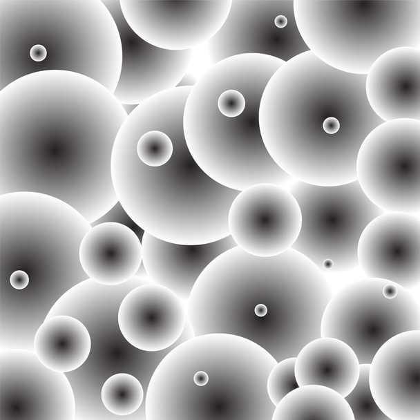 abstract background - spheres - Vetor, Imagem