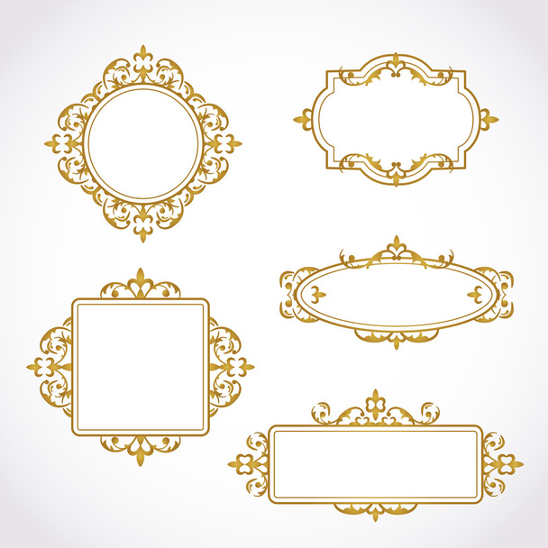 Vector decorative frame. - Vektor, Bild