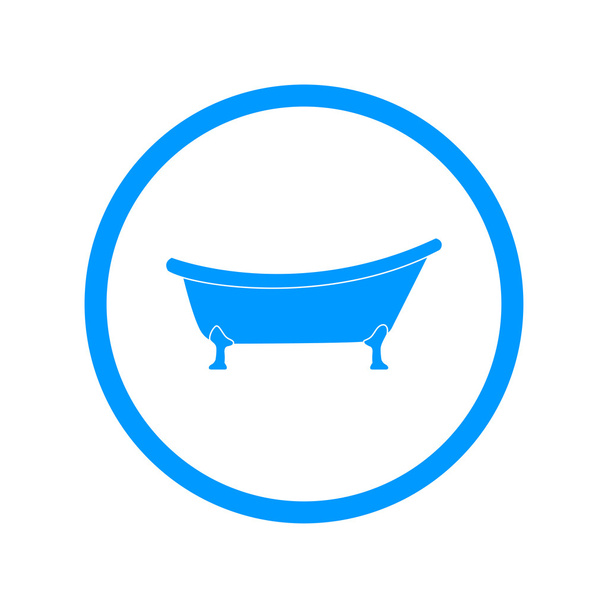 Bathtub Icon - Vector, Image