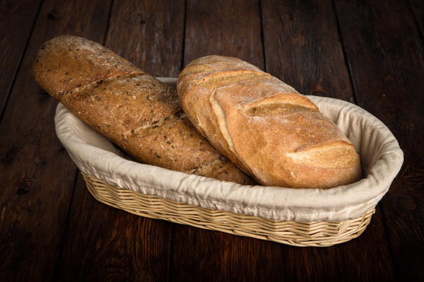 酵母無料健康的な自家製パン - 写真・画像