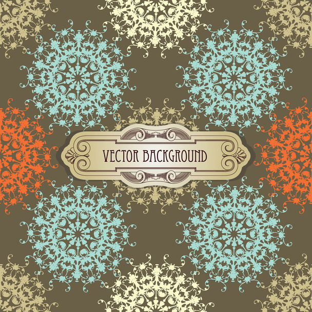 Seamless vector background in gentle colors - Vector, afbeelding