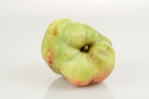 Siamese apple op witte achtergrond - Foto, afbeelding