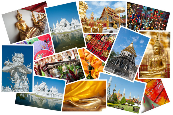 Montaggio da cartolina Thailandia
 - Foto, immagini