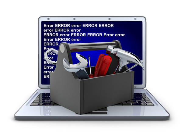 laptop and repair - Photo, Image