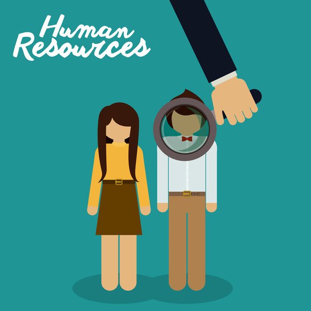 İnsan kaynakları tasarım - Vektör, Görsel