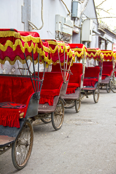 Typical Asian rickshaws - Photo, Image