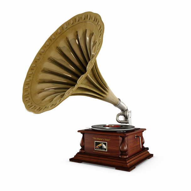 Grammophon - Foto, Bild