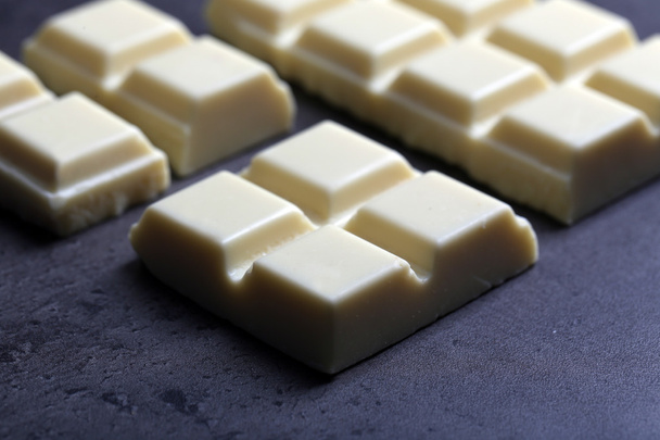 White chocolate pieces - Foto, immagini