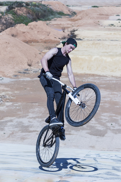 bmx Biker Stunt - Foto, Bild