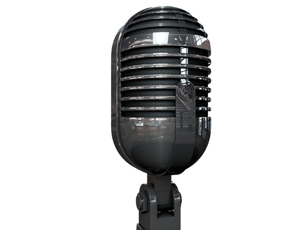 starý mikrofon - Fotografie, Obrázek
