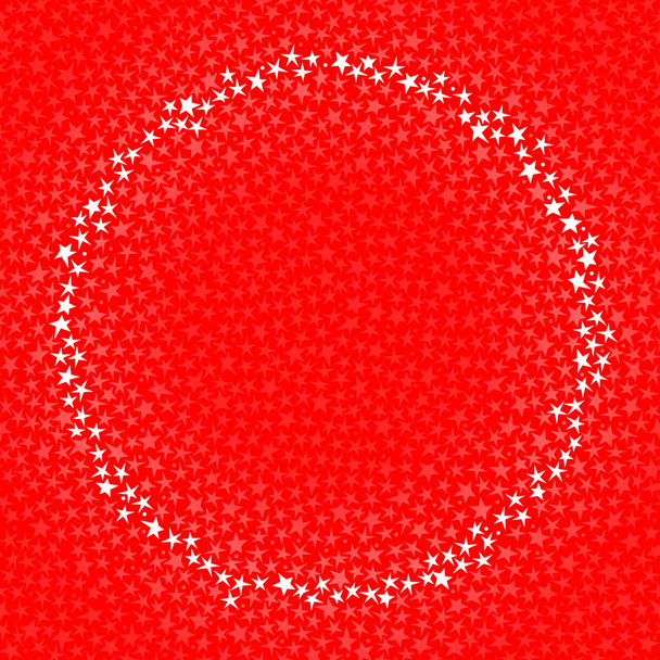 kruh hvězda hranice - Vektor, obrázek