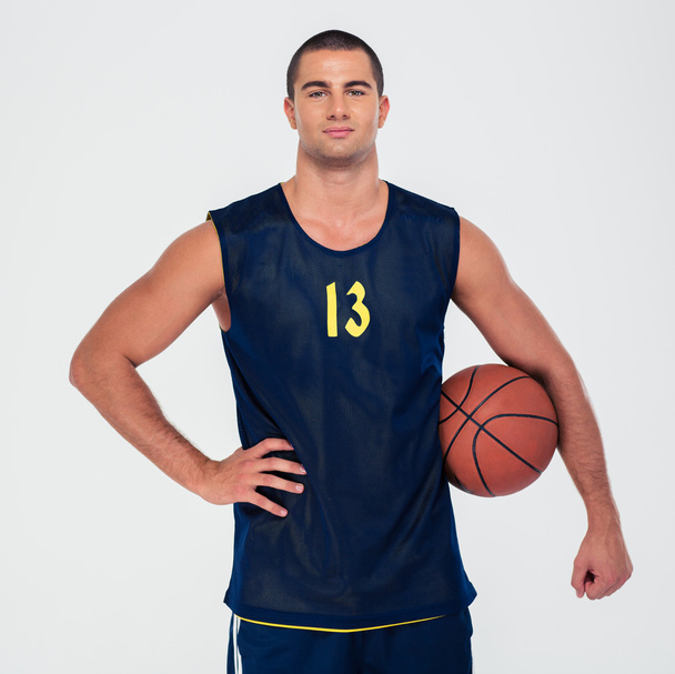 Portrait of a young basket player - Photo, image