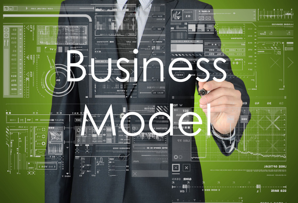 Koncepcji biznesowej. Model biznesowy - Zdjęcie, obraz