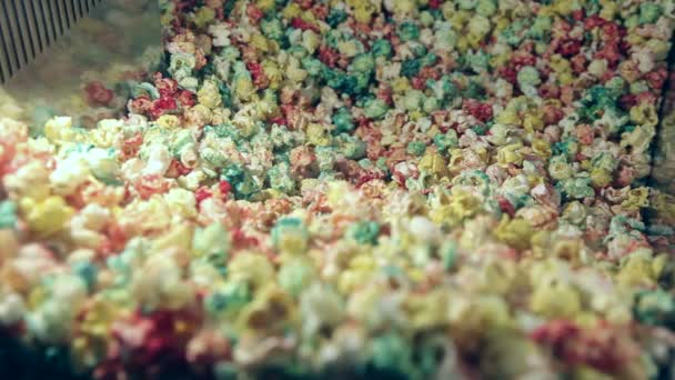 Popcorn maszyna popcornu - Materiał filmowy, wideo