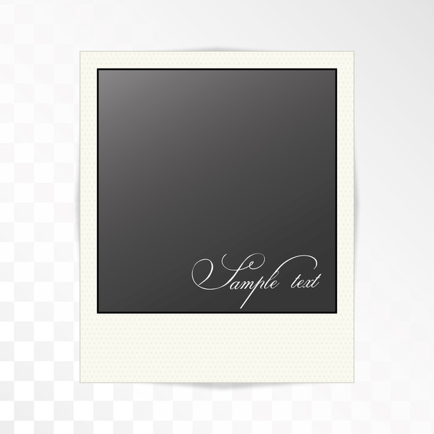 Photo Frame on white - Vector, Image