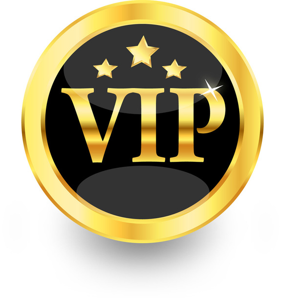 Gold vip - Vector, Image
