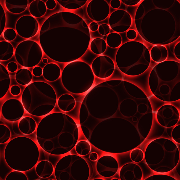 tummat kuplat punaisella kiiltävällä taustalla valonheijastuksella - saumaton tausta
 - Vektori, kuva