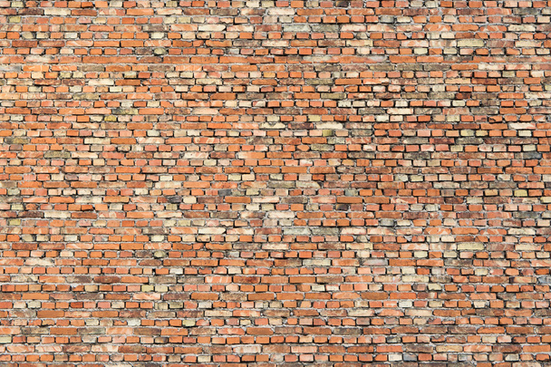 tiny brickwall orange - Photo, Image