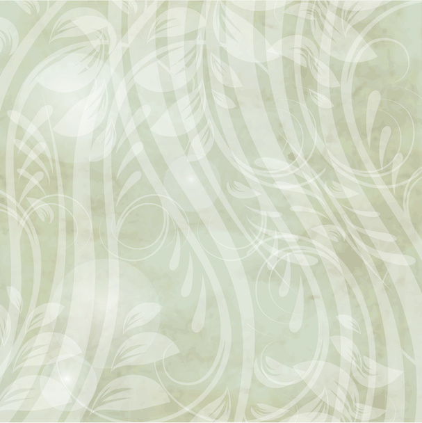 Винтажный фон с абстрактными цветами
 - Вектор,изображение