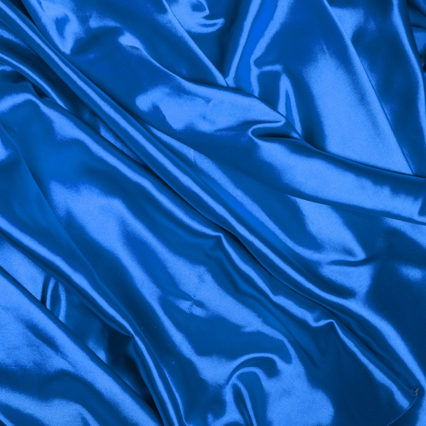 Smooth elegant blue silk background - Foto, immagini
