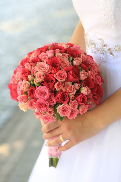 美しい結婚式の花束 - 写真・画像