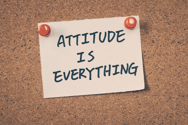 La actitud lo es todo
 - Foto, Imagen