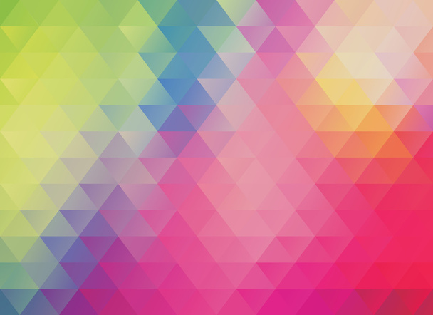 colorful polygonal abstract background - Vector, Imagen