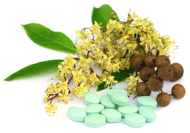 Herbal pills with henna - Photo, Image