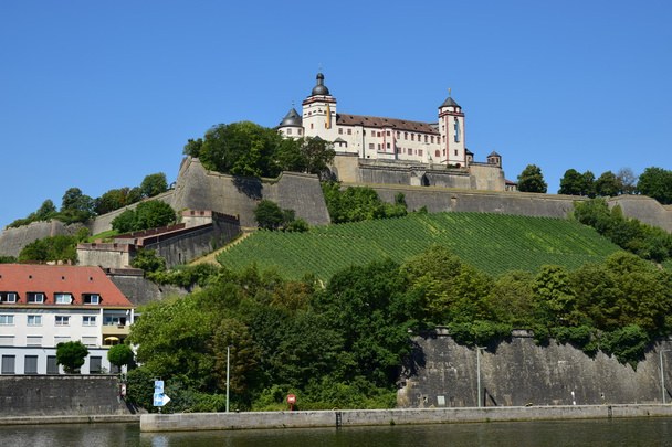 The FESTUNG MARIENBERG castle in Wurzburg, Germany - Zdjęcie, obraz