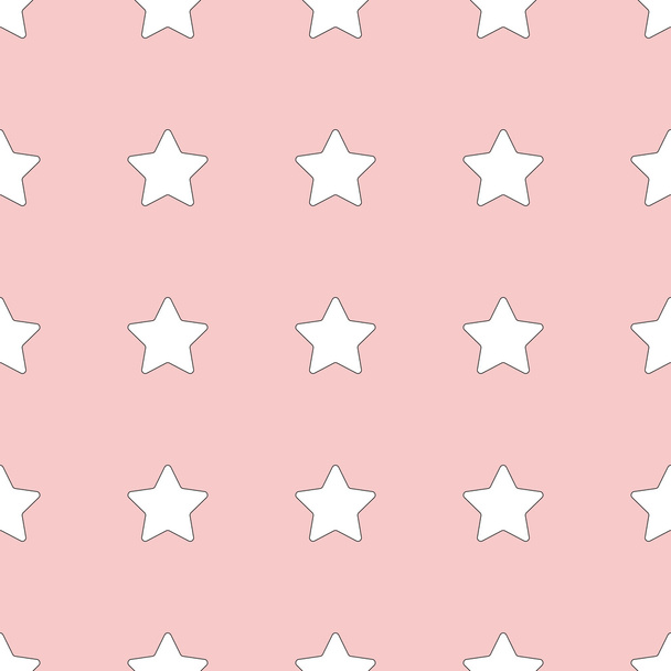 Seamless pattern with stars - Vecteur, image