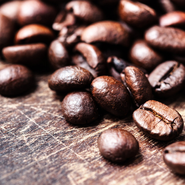 Black Coffee Beans - Valokuva, kuva