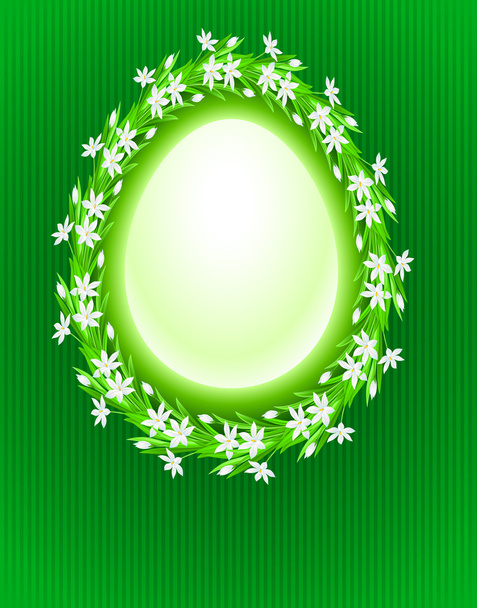 Spring egg composition - Vector, imagen