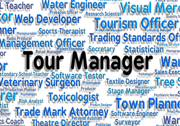 Tour Manager Rappresenta la gestione e l'assunzione delle vacanze
 - Foto, immagini
