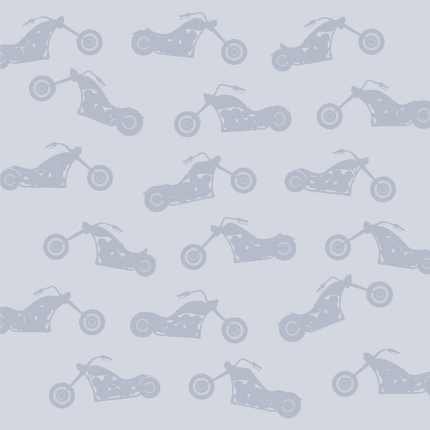 klassieke chopper motorfietsen thema - Vector, afbeelding