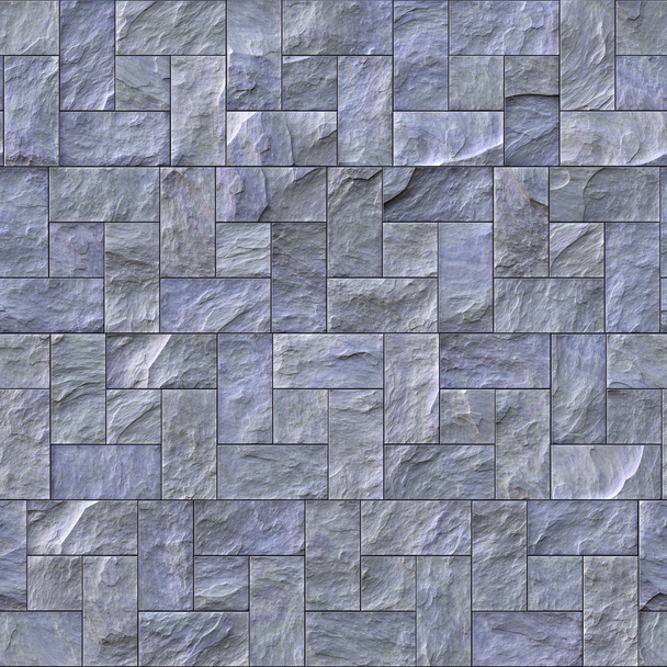 Slate Stone Wall Texture - Photo, Image