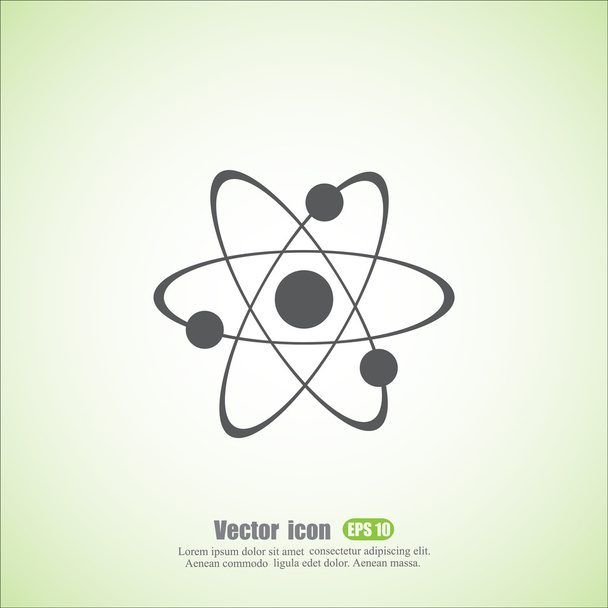 Moléculas, icono de la ciencia
 - Vector, imagen