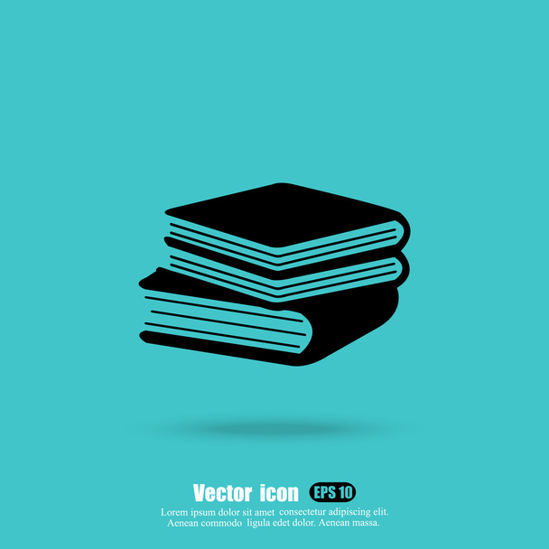livres, icône de l'éducation
 - Vecteur, image