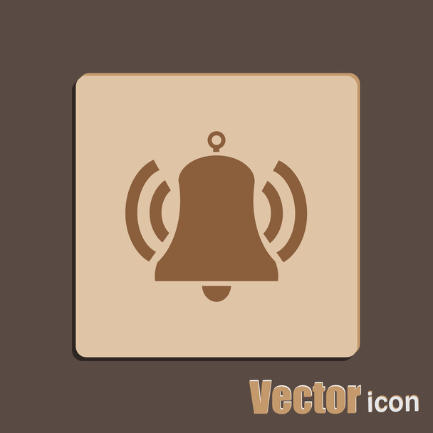 zvoní zvonek ikonu - Vektor, obrázek