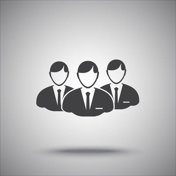 Gente de negocios, Icono de Grupo - Vector, imagen