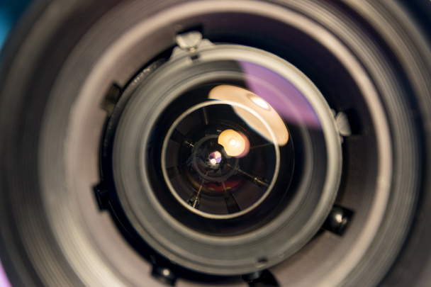 Lens of the photo objective. - Photo, Image