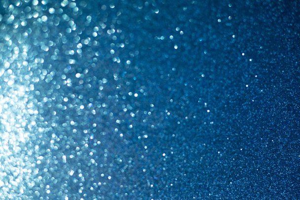 Blue Lights Festive background. - Photo, Image