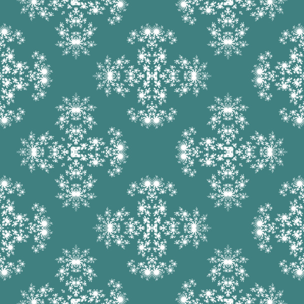 Seamless fractal pattern simulating frost - Zdjęcie, obraz