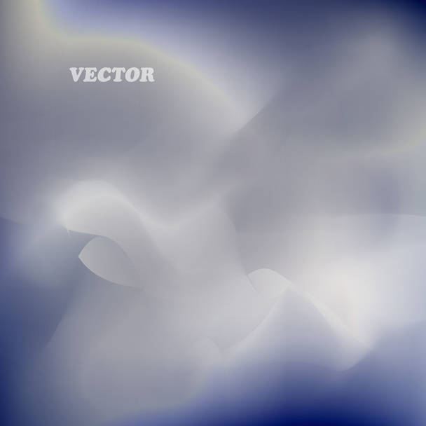 色のファンタジー波抽象 - ベクター画像