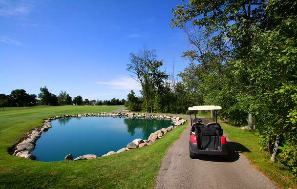 Terrain de golf
 - Photo, image