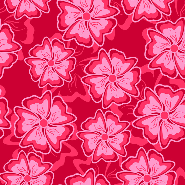 Crimson seamless background. - Вектор,изображение