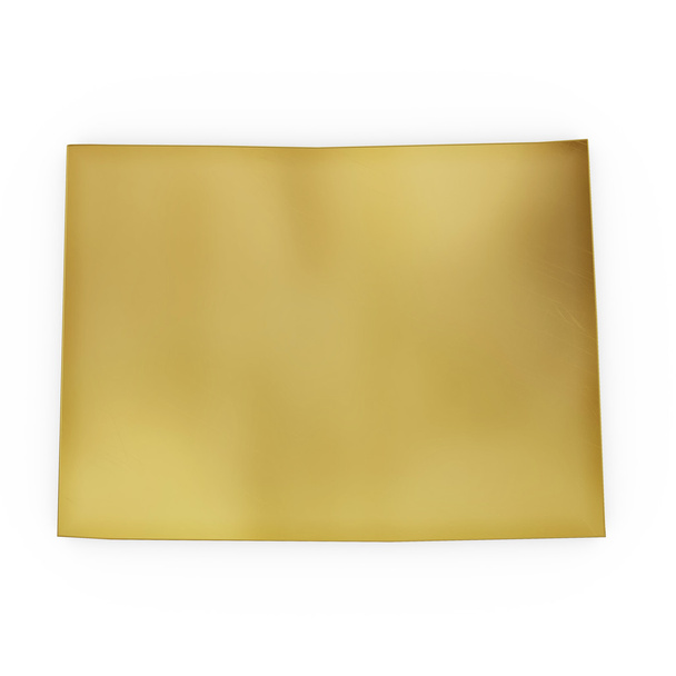 La forma dorada fotorrealista de Colorado (serie
) - Foto, Imagen