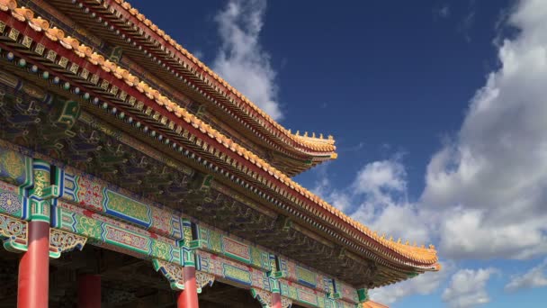 紫禁城、北京、中国 - 映像、動画