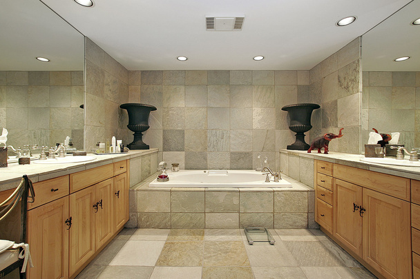 Master bath in luxury home - Photo, Image