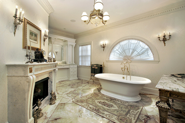Hlavní koupelna v luxusní dům - Fotografie, Obrázek